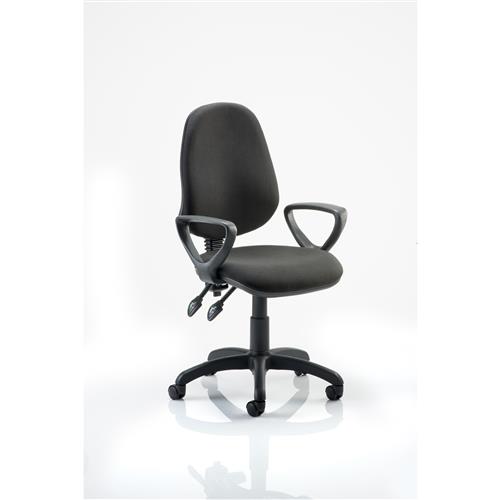 Eclipse Plus Ii Chair Black Loop Arms Kc Quzo Uk