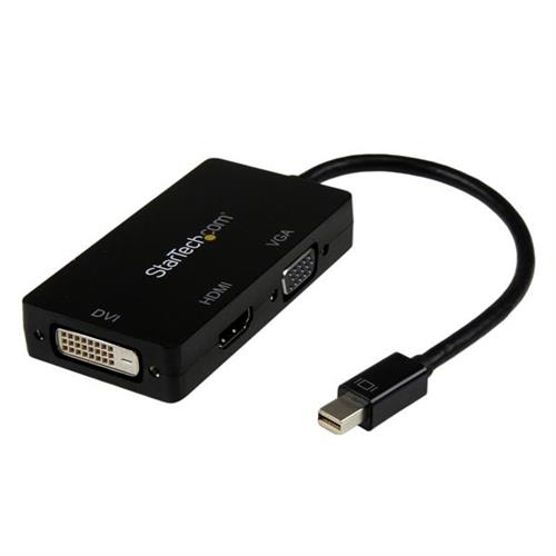 Startech Travel A V Adapter In Mini Displayport To Vga Dvi Or