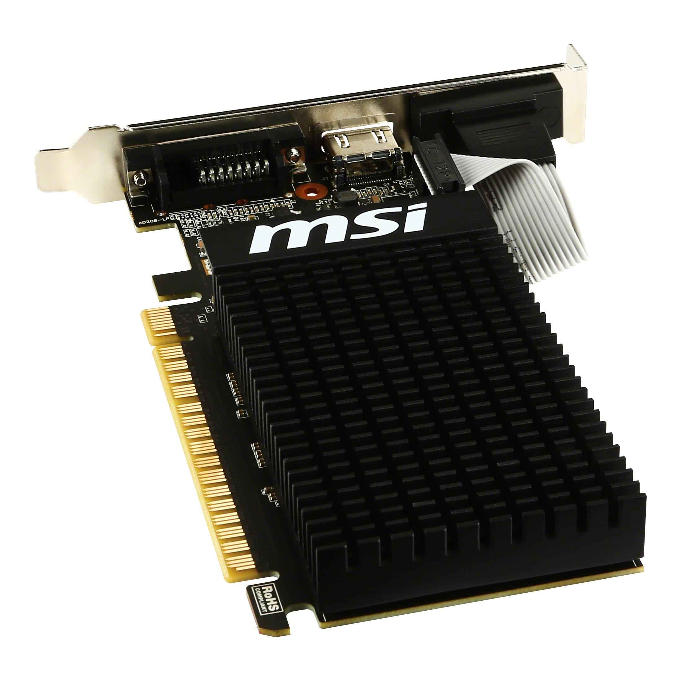 MSI GeForce GT710 GDDR3 1GB グラフィックスボード VD5932