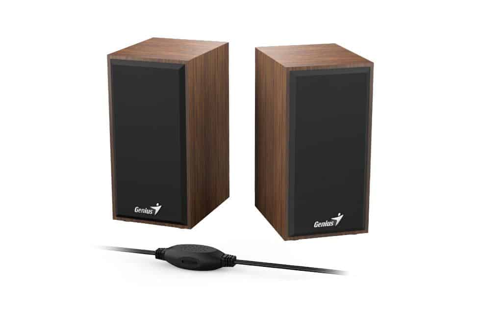 Wooden Computer Speakers Natural Wood Enclosure De... – Vicedeal
