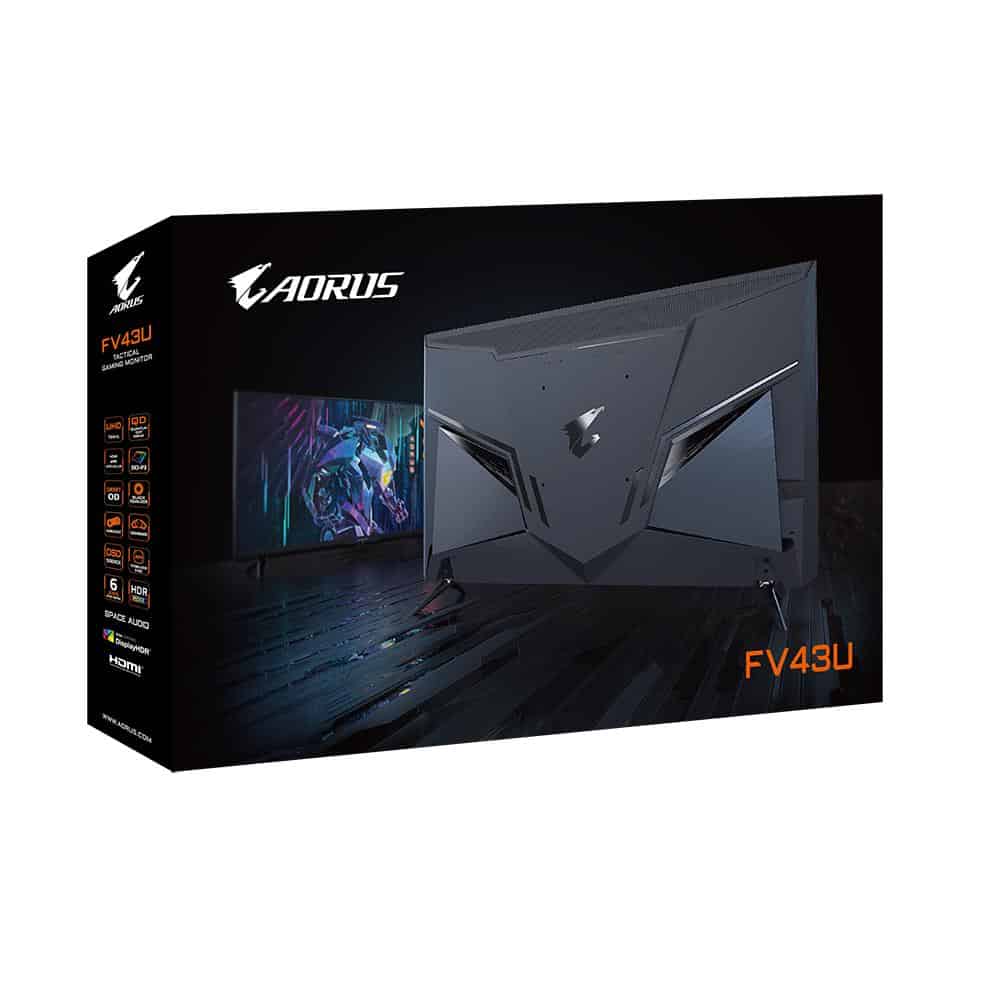 GIGABYTE AORUS FV43U 43” 4K Pro Gaming Monitor 3840 x 2160 (UHD),