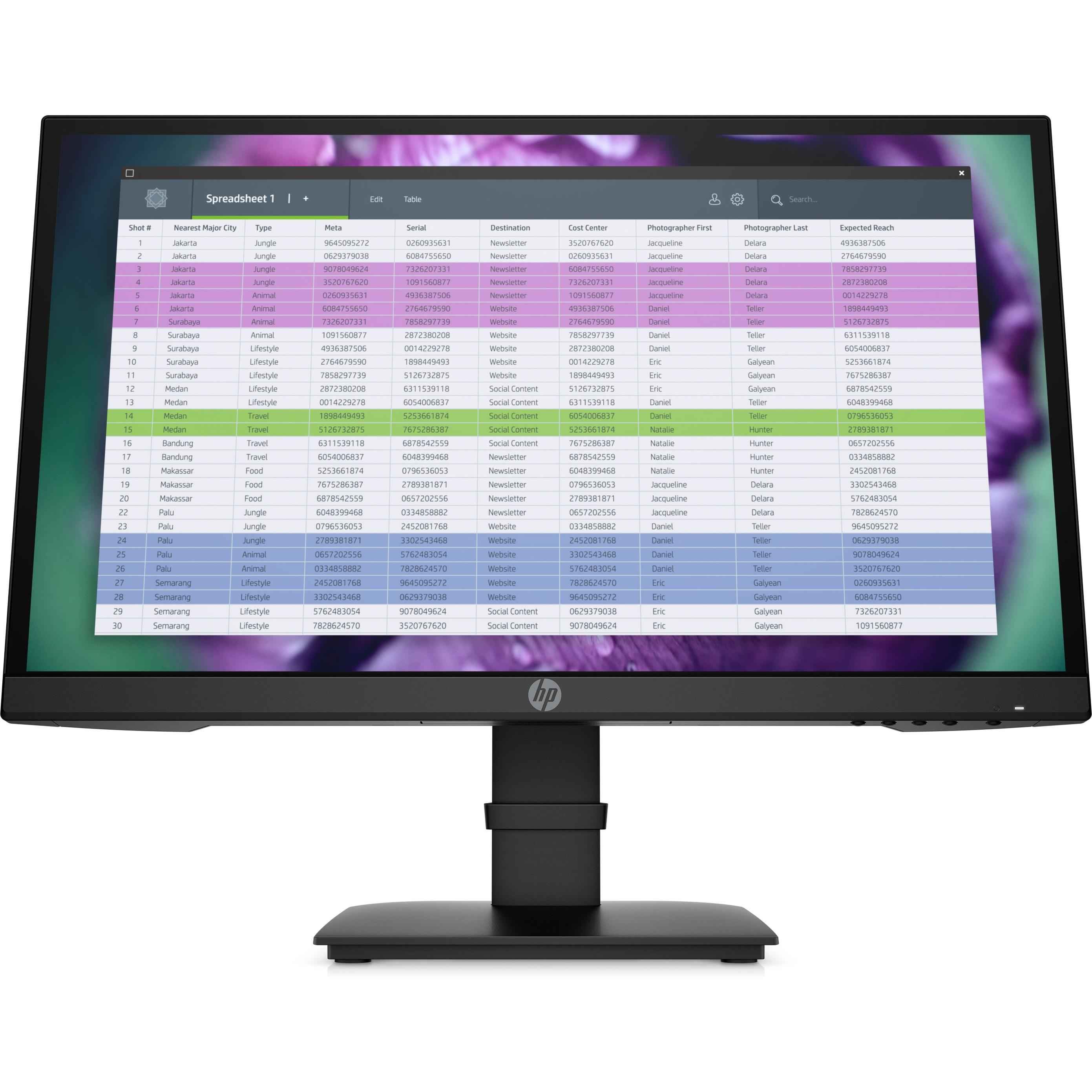 HP 21.5 Inch Monitor P22 G4 Full HD 60 Hz 1A7E4AA#ABU