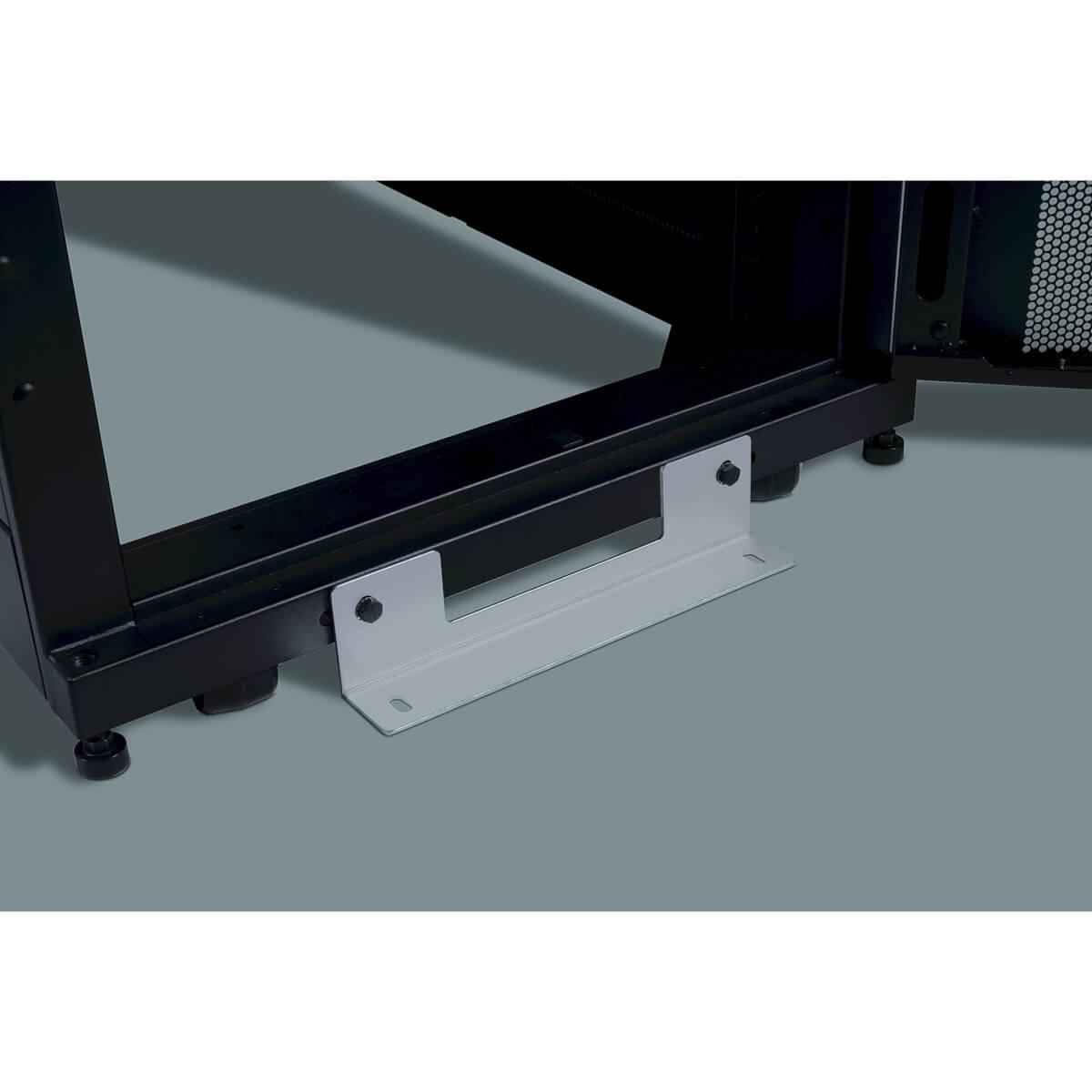 Gabinete 6U Gris LINK LINK LK1907U40E RACK WARDROBE 19" DISASSEMBLED 6 UNITS FROM WALL (A)370 X (L)540 X (D) 400 MM COLOUR GREY GLASS DOOR Ventilación Pasiva