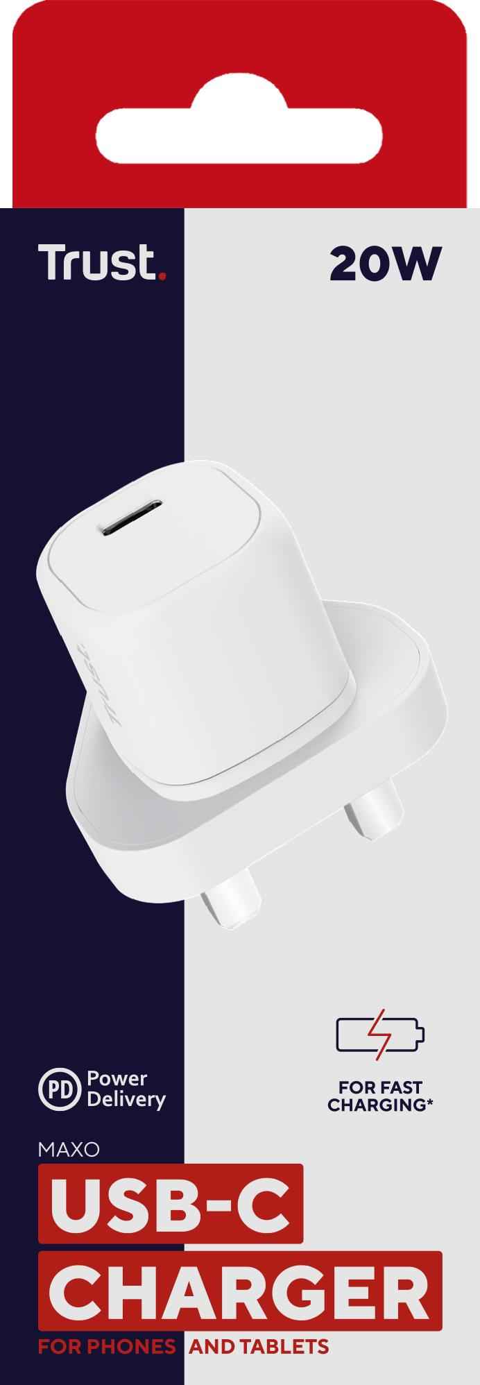 Trust Maxo Universal White AC Indoor | In Stock | Quzo UK