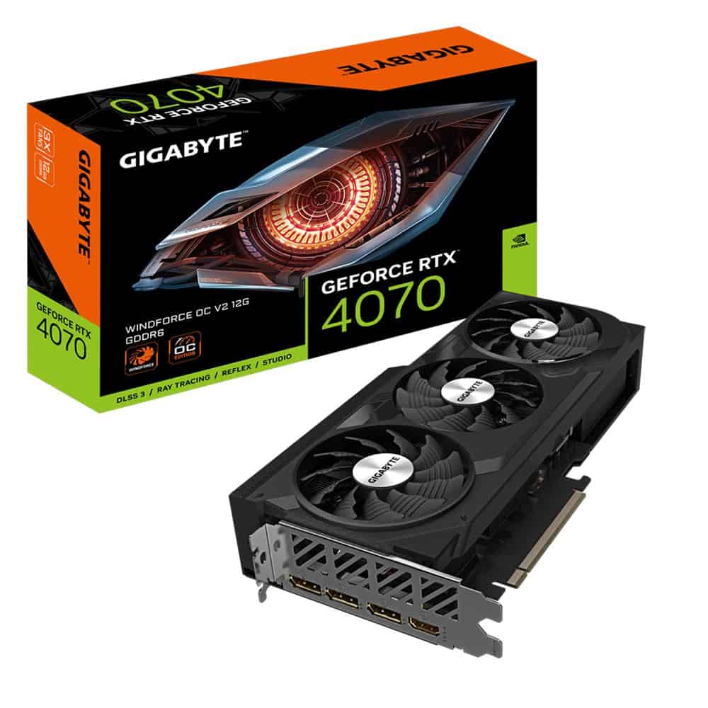 【RTX4070】GeForce RTX 4070 OC 12G NVIDIA GeForce RTX 4070 | Quzo UK | Free UK Delivery | PayPal