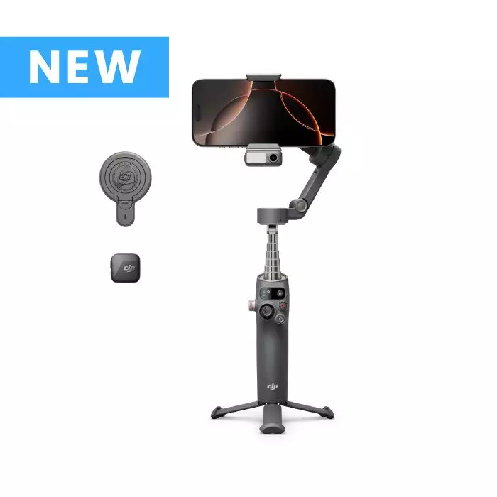 DJI OSMO MOBILE 7P Smartphone camera stabilizer Black