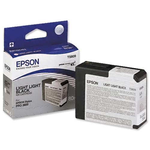 Epson Singlepack Light Light Black T580900