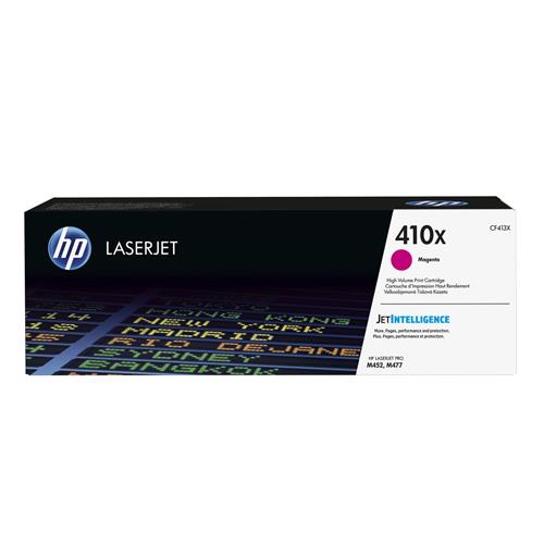 HP 410X High Yield Magenta Original LaserJet Toner Cartridge. Colour toner page yield: 5000 pages Printing colours: Magenta Quantity per pack: 1 pc(s)