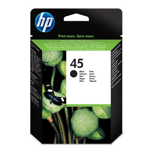 HP 45 Large Black Original Ink Cartridge