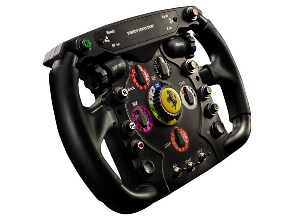 Thrustmaster Ferrari F1 Black RF Analogue Steering Wheel (Ferrari 150th Italia / F1 2011 replica) — PC/PlayStation/Xbox - Image 4