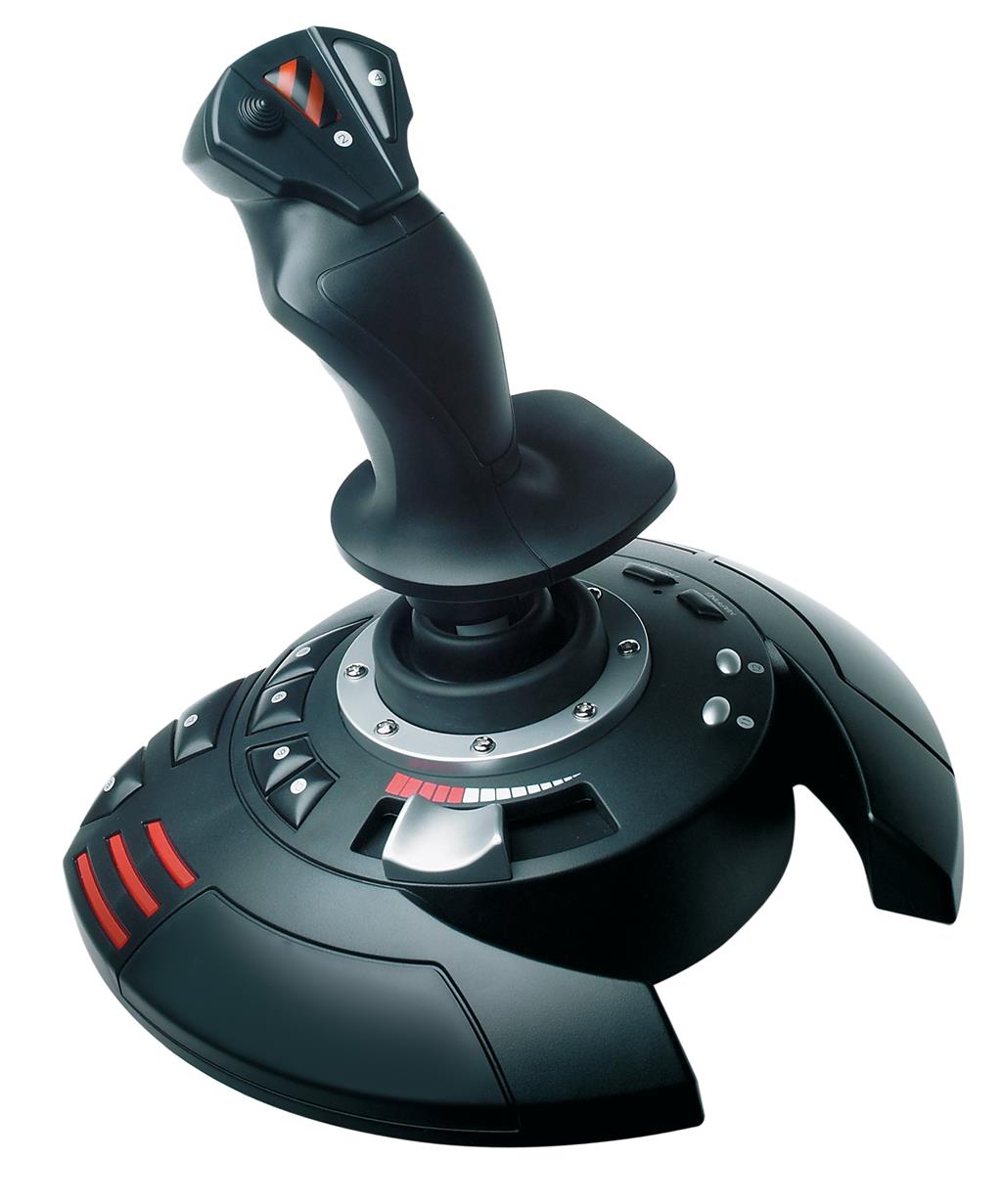 Thrustmaster T.Flight Stick X Joystick — Black/Red/Silver (PC & PS3) - Image 2