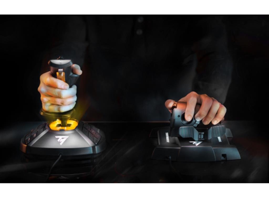 Thrustmaster T.16000M FCS HOTAS Bundle – T.16000M Stick & TWCS Throttle, Black/Orange (PC USB) - Image 5