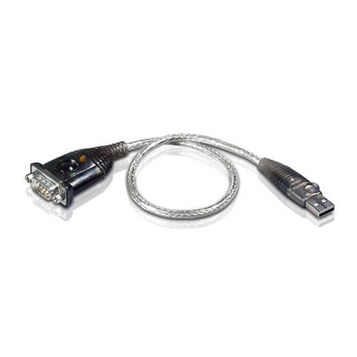 ATEN UC232A. Product colour: Transparent Cable length: 0.35 m Connector 1: USB Type-A. Quantity per pack: 1 pc(s). Weight: 40 g