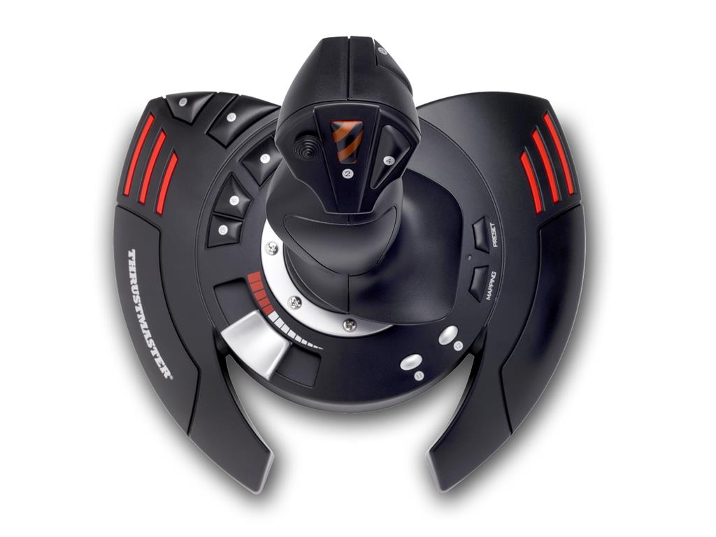 Thrustmaster T.Flight Stick X Joystick — Black/Red/Silver (PC & PS3) - Image 3
