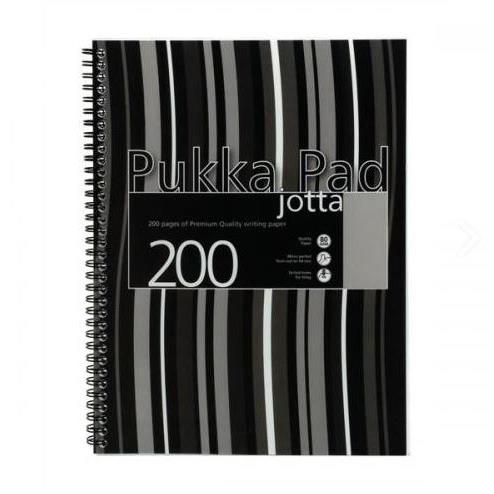 Pukka Pad Nbk Poly Wirebound 80gsm Ruled Margin Perf Punched 4 Holes