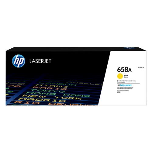 HP 658A Yellow Original LaserJet Toner Cartridge