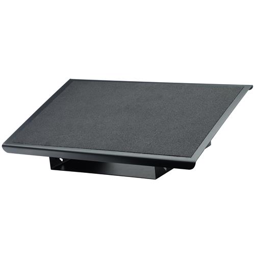 Fellowes Foot Rest Under Desk - Professional Series Under Desk Foot Rest Ergonomic Foot Rest with 3 Height Adjustable Positions & Non-Slip Platform Surface - Foot Rest Stool for Office & Home - Black