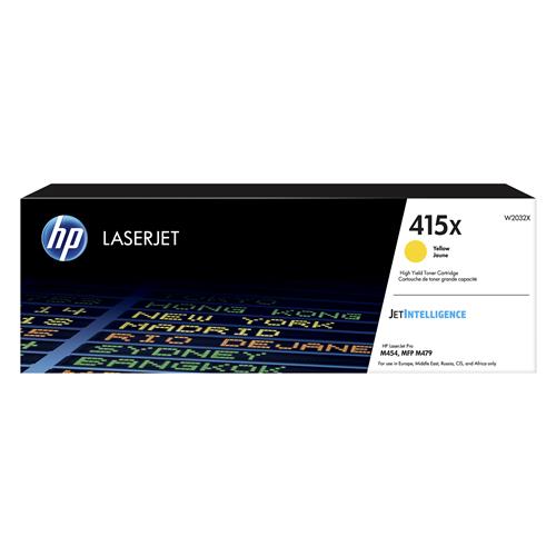 HP 415X High Yield Yellow Original LaserJet Toner Cartridge