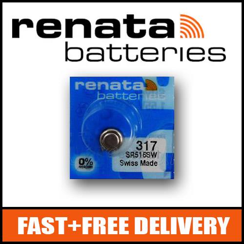 317 Watch Battery SR516SW
