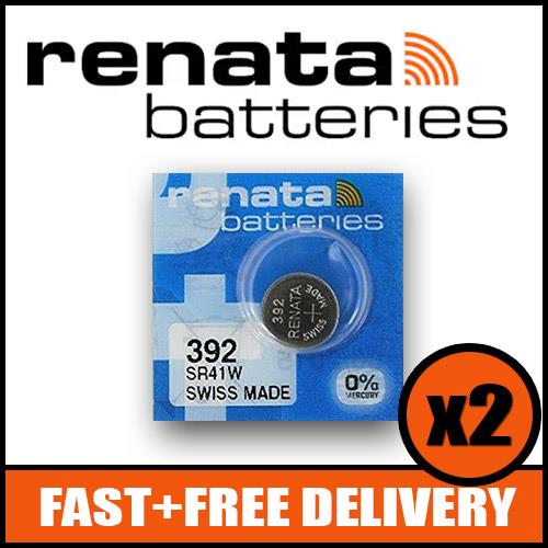 392 Watch Battery SR41W x2