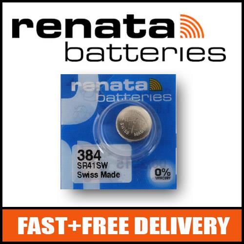 384 Watch Battery SR41SW
