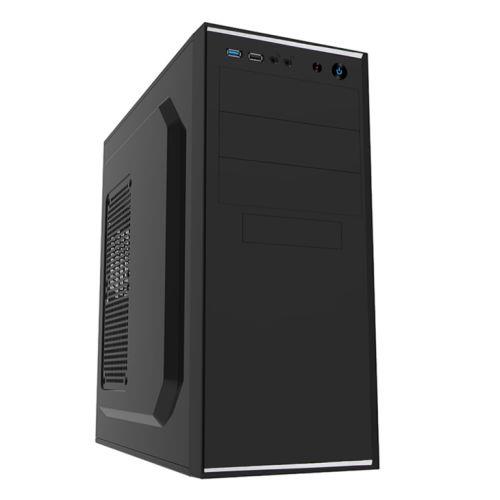 CiT JETSTREAM-SILVER computer case Midi Tower Black Silver 500 W