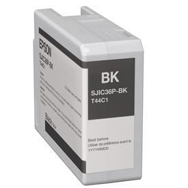 Epson SJIC36P(K): Ink cartridge for ColorWorks C6500/C6000 (Black)