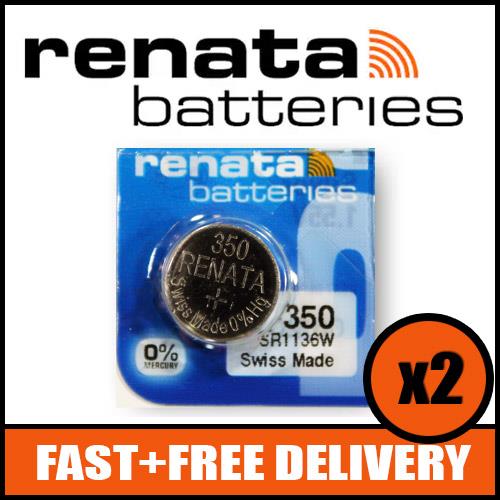 350 Watch Battery SR1136W x2