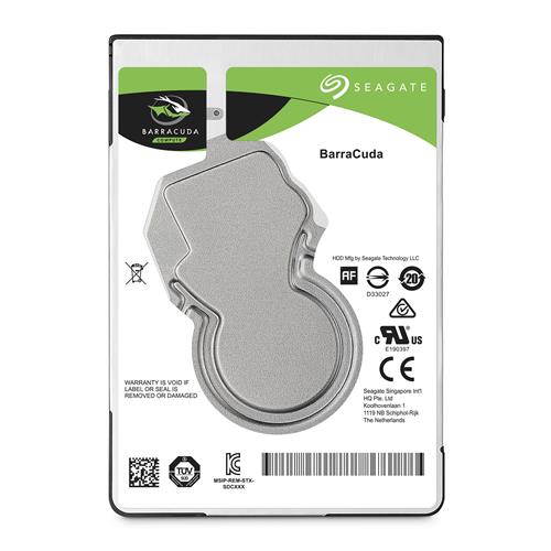 Image of Seagate Seagate Barracuda 2.5". HDD capacity: 500 GB HDD speed: 5400 RPM Storage drive buffer size: 128 MB HDD size: 2.5" Interface: Serial