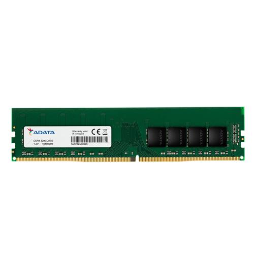 ADATA Premier . Component for: PC/Server Internal memory: 32 GB Memory layout (modules x size): 1 x 32 GB Internal memory type: DDR4 Memory clock speed: 3200 MHz Memory form factor: 288-pin DIMM CAS latency: 22