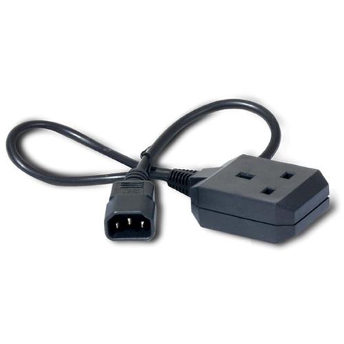 APC Power Cord C14 to BS1363 (UK) 0.6m