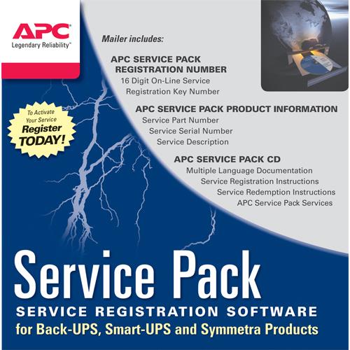 APC Warranty extension service pack for new product purchase 1yr level 03. License quantity: 1 license(s) Number of years: 1 year(s) Service time (hours x days): 24x7