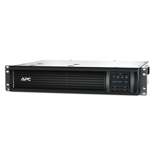 APC Smart-UPS SMT750RMI2UNC - 4x C13 USB Rack mountable NMC 750VA Line-Interactive 0.75 kVA 500 W Sine 151 V 302 V