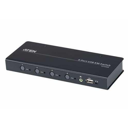 ATEN CS724KM KVM switch Black