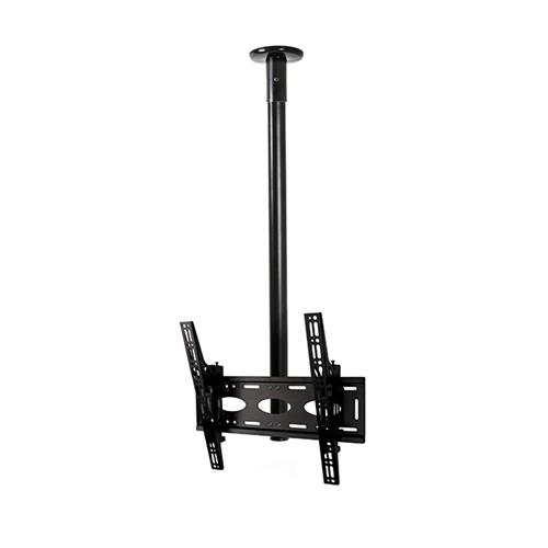 B-Tech Universal Flat Screen Ceiling Mount with Tilt (VESA 400) - 1.5m 50mm Pole 50 kg 99.1 cm (39") 165.1 cm (65") 400 x 400 mm 600 x 400 mm -15 - 15