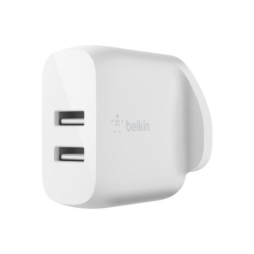 Belkin WCB002MYWH mobile device charger Universal White AC Indoor