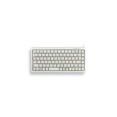 CHERRY G84-4100 COMPACT KEYBOARD Corded USB/PS2 Light Grey (QWERTY - UK)