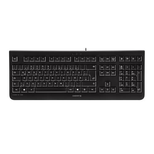 CHERRY KC 1000 keyboard Universal USB AZERTY French Black
