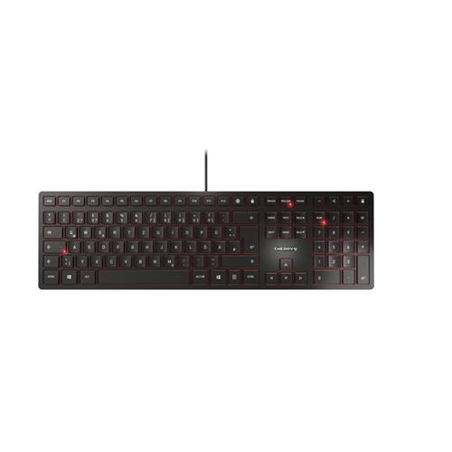 CHERRY KC 6000 Slim. Keyboard form factor: Full-size (100%). Keyboard style: Straight. Connectivity technology: Wired Device interface: USB. Cable length: 1.8 m. Recommended usage: Universal. Product colour: Black