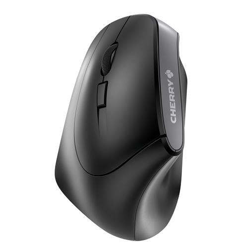 CHERRY MW 4500 LEFT Wireless 45 Degree Mouse Black USB Left-hand Optical RF Wireless 1200 DPI Black Grey