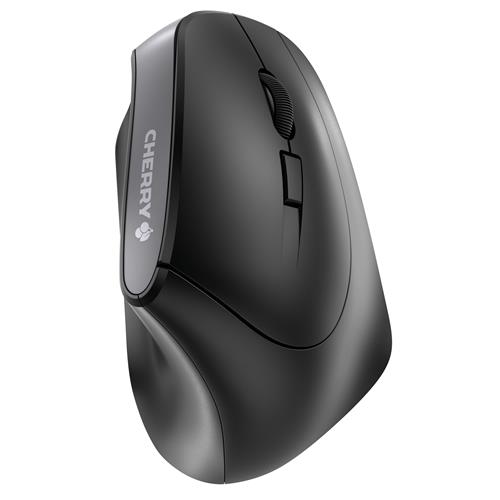 CHERRY MW 4500 Wireless 45 Degree Mouse Black USB Right-hand Vertical design Optical RF Wireless 1200 DPI Black