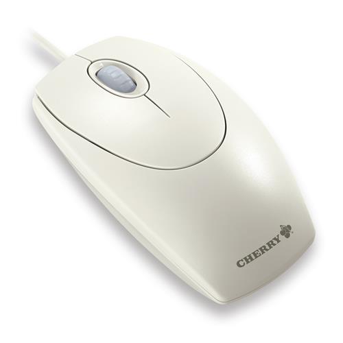 CHERRY WHEELMOUSE OPTICAL Corded Mouse Light Grey PS2/USB