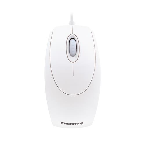 CHERRY WHEELMOUSE OPTICAL Corded Mouse Pale Grey PS2/USB