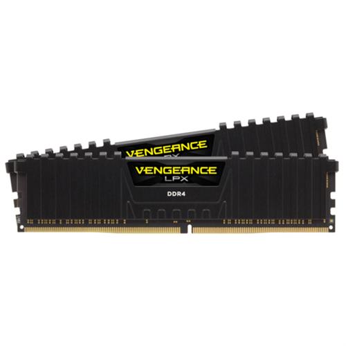 Corsair Vengeance LPX . Component for: PC/Server Internal memory: 16 GB Memory layout (modules x size): 2 x 8 GB Internal memory type: DDR4 Memory clock speed: 3200 MHz Memory form factor: 288-pin DIMM CAS latency: 16 Product colour: Black