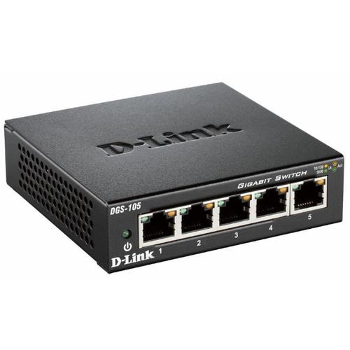 D-Link 8-Port Gigabit Unmanaged Desktop Switch Unmanaged L2 Gigabit Ethernet (10/100/1000) Full duplex