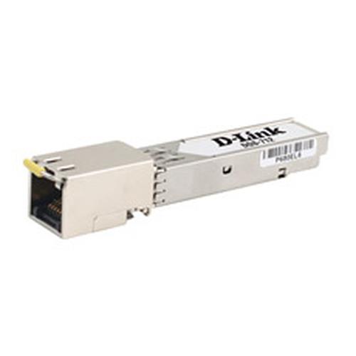 D-Link DGS-712 | 1Gb/s 1000Base-T Copper-Mode 100m RJ-45 Connector SFP (mini-GBIC) Transceiver Module