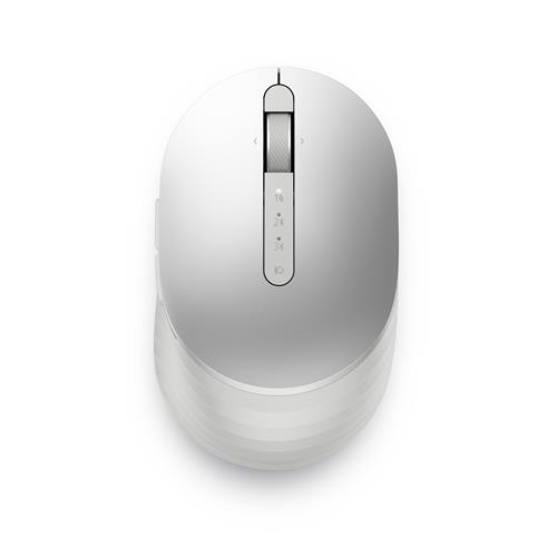 DELL Pro Premium Compact Mouse - MS7421W - Platinum Silver Ambidextrous Optical RF Wireless + Bluetooth 1600 DPI Platinum Silver