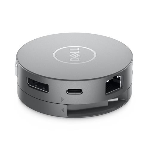 Photos - Card Reader / USB Hub Dell Pro 7-in-1 USB-C Travel Hub - DA310 -DA310 