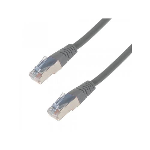 connektgear 10m RJ45 CAT6a SSTP Stranded Flush Moulded LS0H Network Cable - 26AWG - Grey