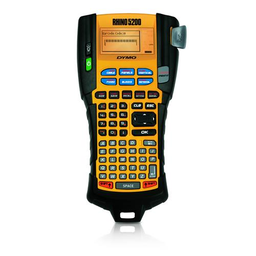 DYMO RHINO 5200 Industrial Label Maker | ABC Keyboard | Labelling Machine for WarehousesLabs and other Industrial Settings